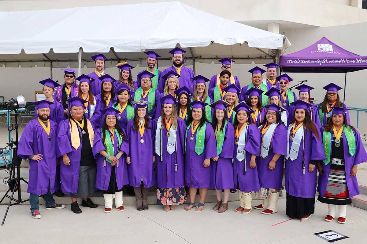 A group of SJC Honors Graduates